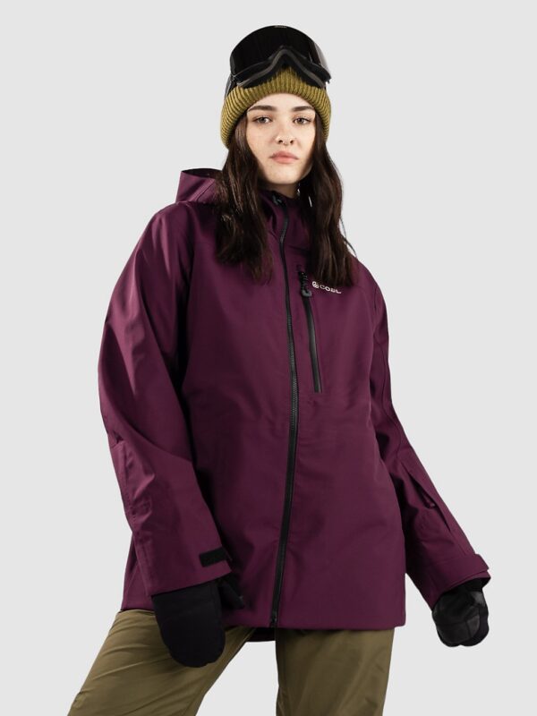 Coal Absaroka 3L Jacke aubergine