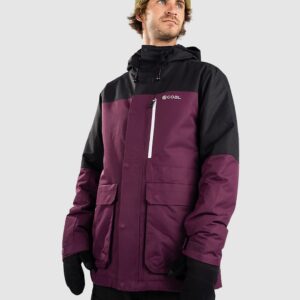 Coal Traverse Insulated Jacke aubergine black