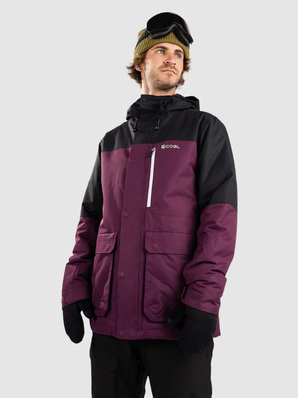 Coal Traverse Insulated Jacke aubergine black