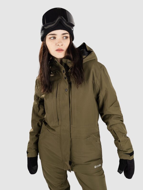 Coal Warbonnet Insulated Jacke olive