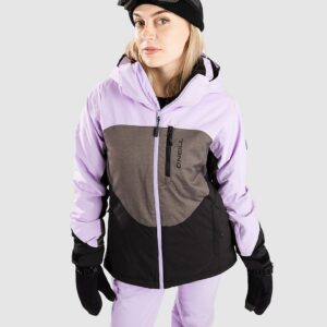 O'Neill Carbonite Jacke purple rose colour block