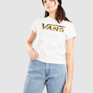 Vans Warped Floral Fill Mini T-Shirt marshmallow