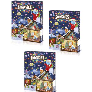 3x 335g Smarties Schokoladen-Adventskalender MHD 05/24 Ware natürlich einwandfrei! (Zustellung an Hermes PaketShop)