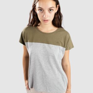 Kazane Yrsa T-Shirt burnt olive athl heath gr