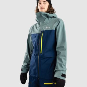 Ortovox 3L Ravine Shell Jacke deep ocean