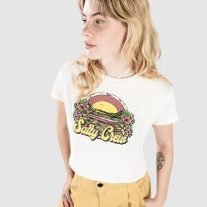 Salty Crew On Vacation T-Shirt bone