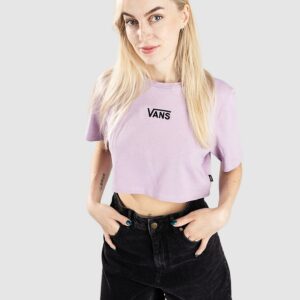 Vans Flying V Crew Crop II T-Shirt lavender mist