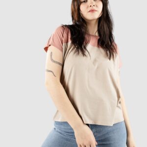 Kazane Yrsa T-Shirt old rose grey