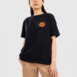 Santa Cruz Classic Dot Chest T-Shirt black