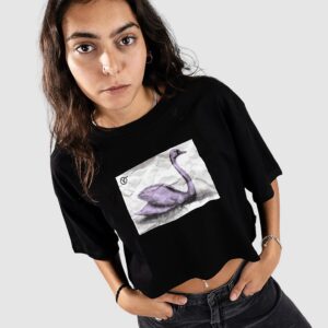 Vans Swan Ss Relax Crop T-Shirt black