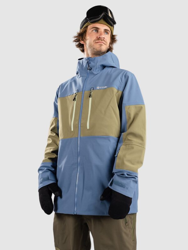 Coal Heron 3 L Jacke slate light olive