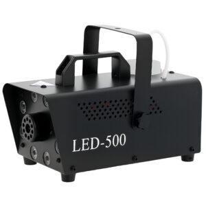 HOMCOM Nebelmaschine 450W Rauchmaschine mit 13 farbigen LED Lichtern und RGB Effekt, Nebel Maschine mit 2 kabelgebundenen und Funkfernbedienungen für Hochzeiten, Halloween, Weihnachten und Bühnenshows Aosom