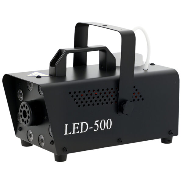 HOMCOM Nebelmaschine 450W Rauchmaschine mit 13 farbigen LED Lichtern und RGB Effekt, Nebel Maschine mit 2 kabelgebundenen und Funkfernbedienungen für Hochzeiten, Halloween, Weihnachten und Bühnenshows Aosom
