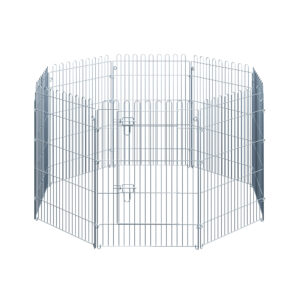 PawHut Freilaufgehege für Welpen 8-teiliges Laufstall Set 63x91 cm sicher stabil für Hunde & Haustiere Aosom.de