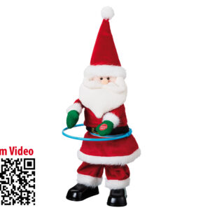 Happy People Tanzende Singende Weihnachts-Figur Laufende Musik Weihnachtslieder