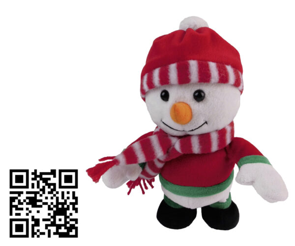 Happy People Tanzende Singende Weihnachts-Figur Laufende Musik Weihnachtslieder