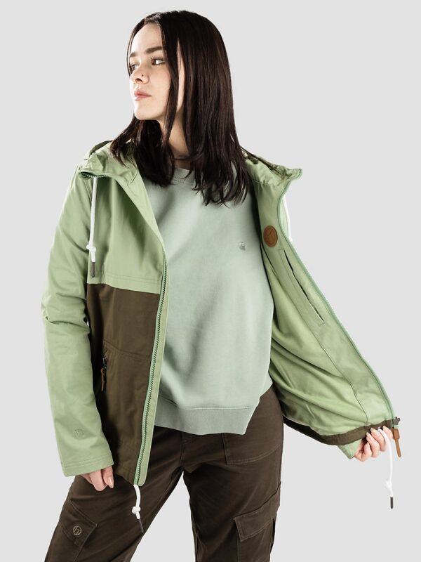 Kazane Naline Jacke grape leaf