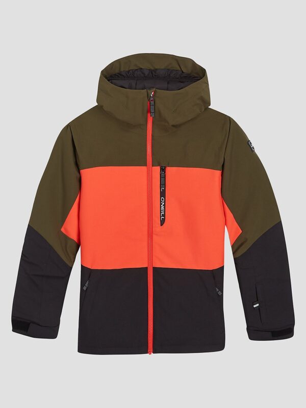 O'Neill Carbonite Snow Kids Jacke forest night colour block