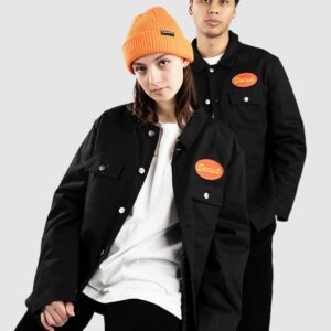 Donut Oval Script Chore Jacke black