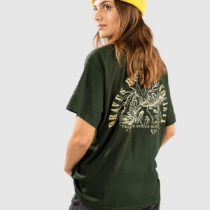 Dravus Tropics + Optics T-Shirt dark green