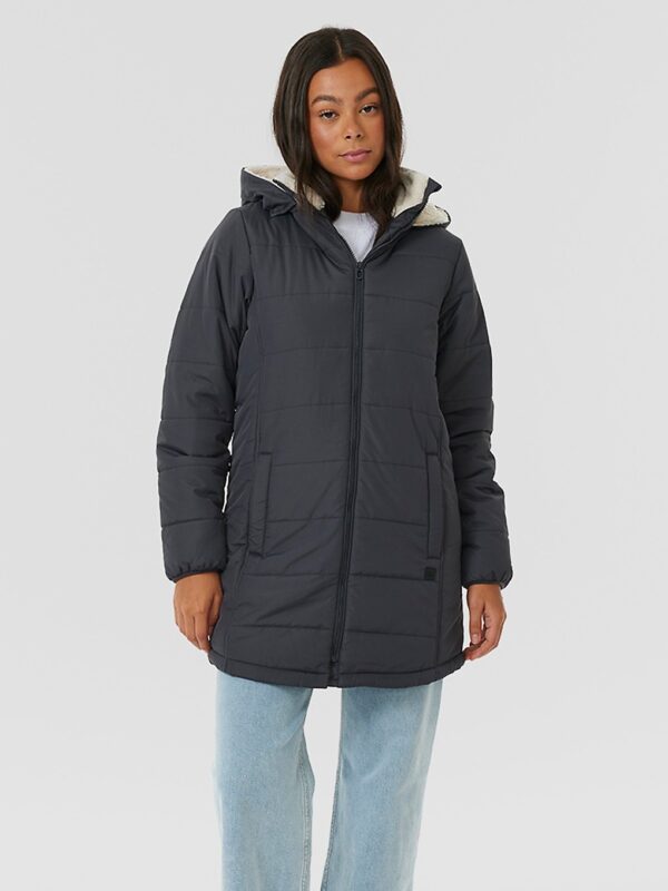 Rip Curl Anti-Series Anoeta L/Line Jacke washed black