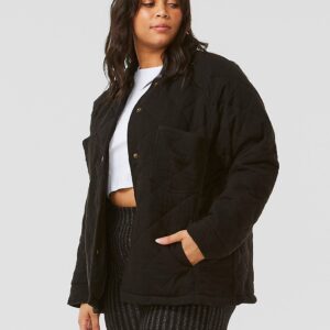 Rip Curl Premium Surf Quilted Jacke black