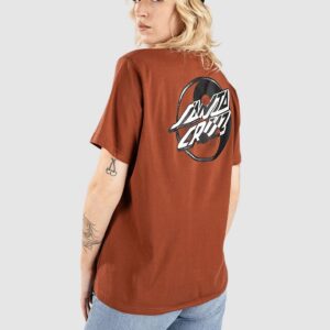 Santa Cruz Yin Yang Dot T-Shirt burnt sienna