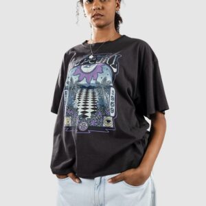Rip Curl Slow Down Heritage T-Shirt washed black