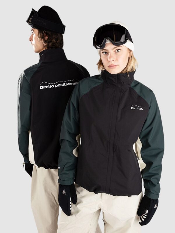 Dimito Logo 3L Jacke black