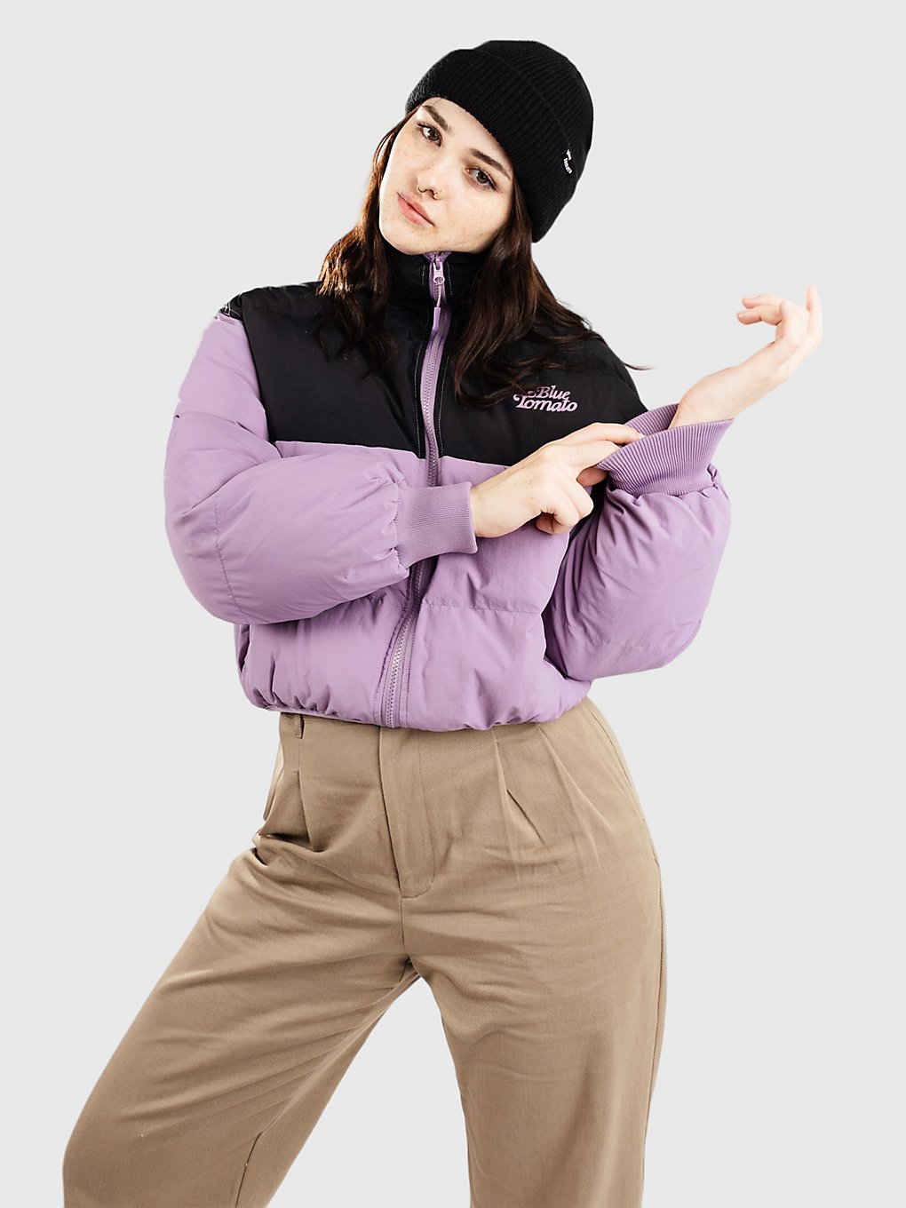 Blue Tomato Puffer Jacke black