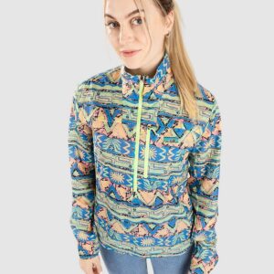Patagonia Houdini Stash 1/2 Zip Jacke salamander