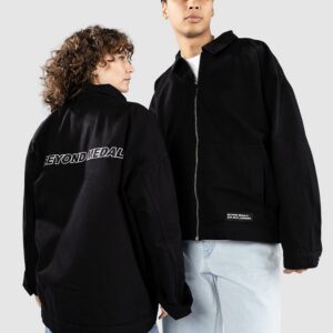 Beyond Medals Twill Jacke black