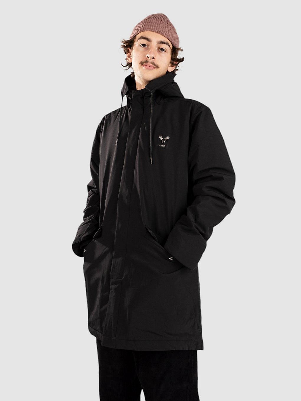 Fat Moose Jace Winter Jacke black
