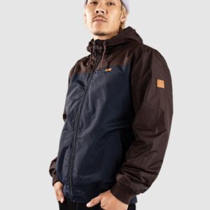 Iriedaily Insulaner Soft Jacke navy brown