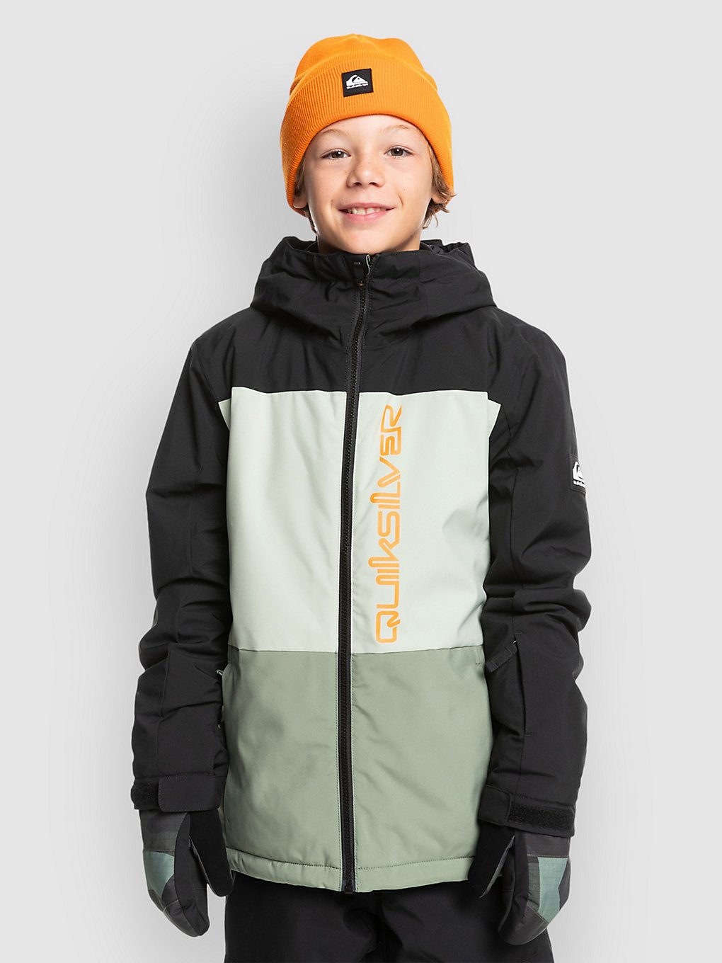 Quiksilver Side Hit Kids Jacke sea spray