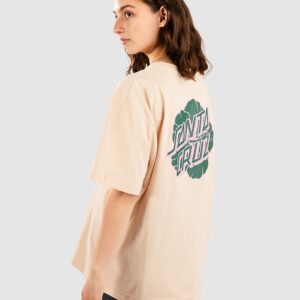 Santa Cruz Solo Hibiscus Dot T-Shirt oat