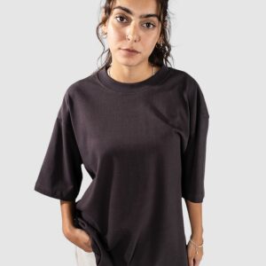 Shaka Wear 9.0 Oz Garment Dye Designer T-Shirt shadow grey