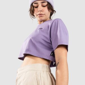 Vans Style 76 II Crew Crop T-Shirt purple haze