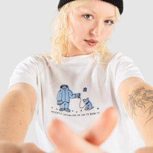 A.LAB Patiently Waiting T-Shirt white