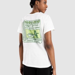 A.LAB World News T-Shirt white