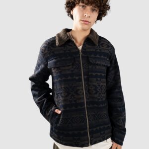 Billabong Barlow Sherpa Jacke dark brown
