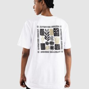 Coal Floral 2.0 W T-Shirt white