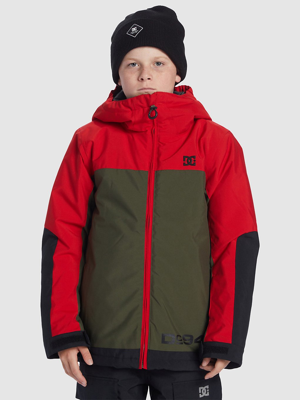 DC Defiant Kids Jacke barbados cherry