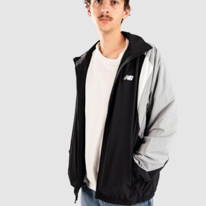 New Balance Woven Track Jacke black