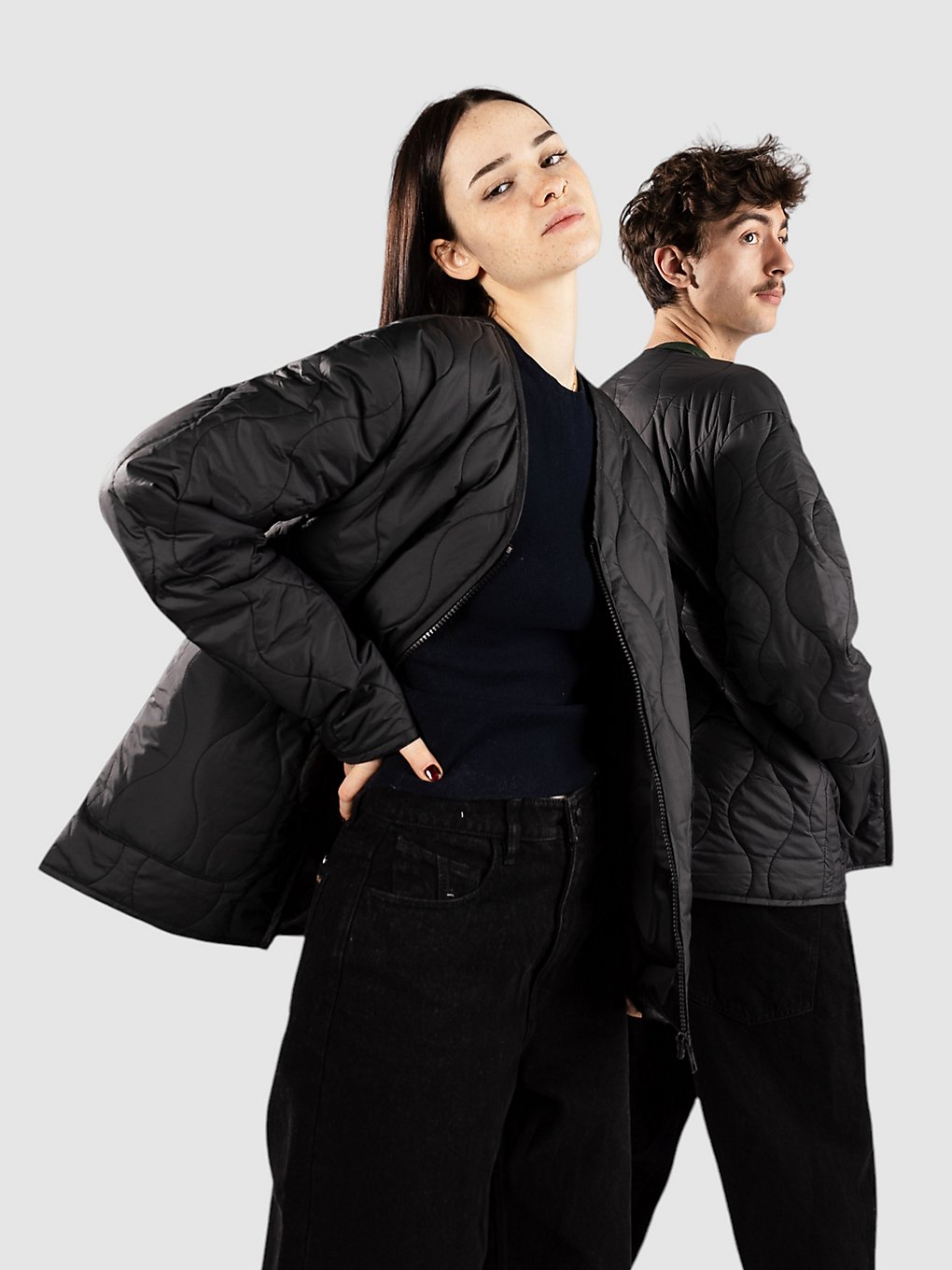 Urban Classics Padded Quilting Jacke black