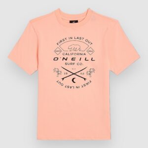 O'Neill Jack Muir Kids T-Shirt coral pop