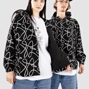 Poetic Collective Boxy Doodle Jacke black