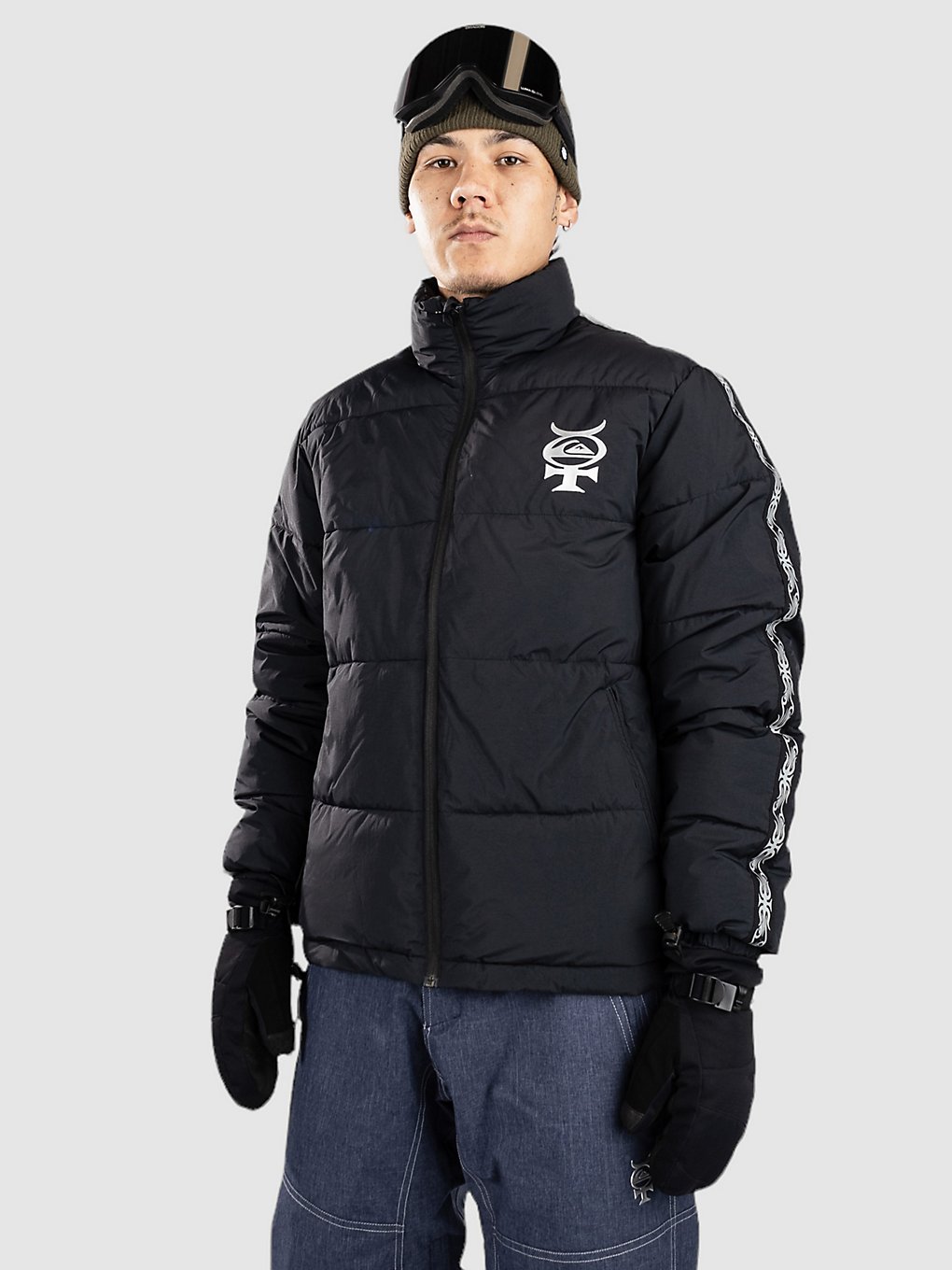 Quiksilver Puff The Dragon Jacke true black