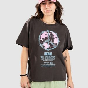 RVCA Global Easy T-Shirt washed black