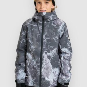 Quiksilver Mission Printed Kids Jacke thermostamp grayscale